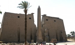 Obelisk at the Temple of Luxor