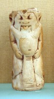 14. Bes Handle, 19th Dynasty