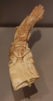 Ivory wand, Brooklyn Museum
