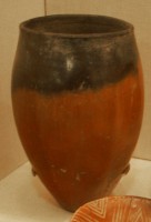 Black Topped Redware