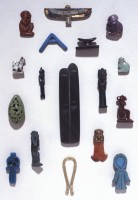 Twenty Second Dynasty amulets.  Copyright of Trustees of the British Museum