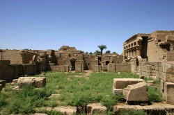 Figure 3 Coptic Church within the temple of Hathor at Dendera 2008