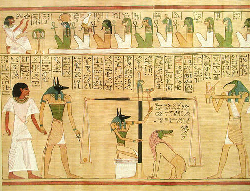 Ammit at Weighing of Heart